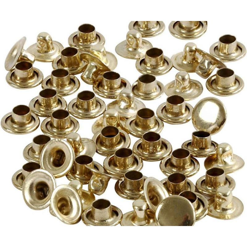 Rivets Brass CC 406150