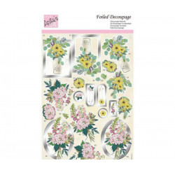 3d Papírové Výřezy - Kytice Květin West Design Products Limited Papíry Vrstvení, Scrapbooking