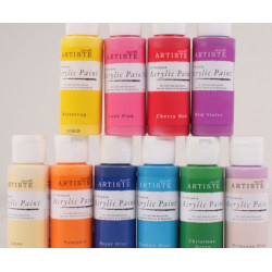 Akrylové Barvy Artiste Základní 59ml Docrafts Výtvarné Potřeby
