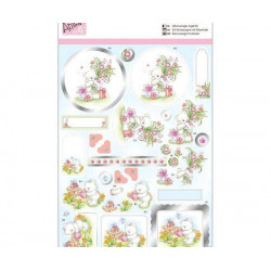 3d Papírové Výřezy - Medvěd Má Narozeniny Docrafts Papíry Vrstvení, Scrapbooking