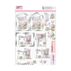 3d Papírové Výřezy - Narozeniny Docrafts Papíry Vrstvení, Scrapbooking