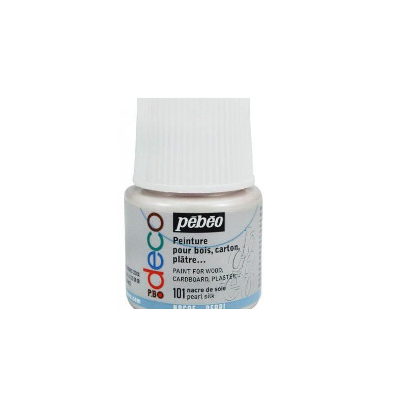 Akrylová Barva Déco 45ml Perleťová - Pébéo Akrylové Barvy Výtvarné Potřeby