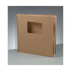 Album Bez Kapes 30x30cm S Výřezem Obdélník Efco Polotovary Alba Bloky Scrapbooking Papír