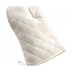 Bavlněná Kuchyňská Rukavice S Poutkem Bílá 30x19, 5cm (1ks), Efco Textilní Polotovary Hedvábí
