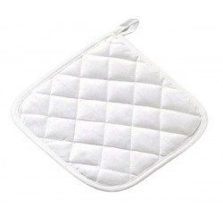 Bavlněná Podložka S Poutkem Bílá 17, 5x17, 5cm Efco Textilní Polotovary Hedvábí