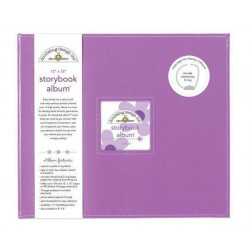 Album 30, 5x30, 5cm D-ring Lilac Doodlebug Design Inc., 30x30cm Alba Bloky Scrapbooking Papír