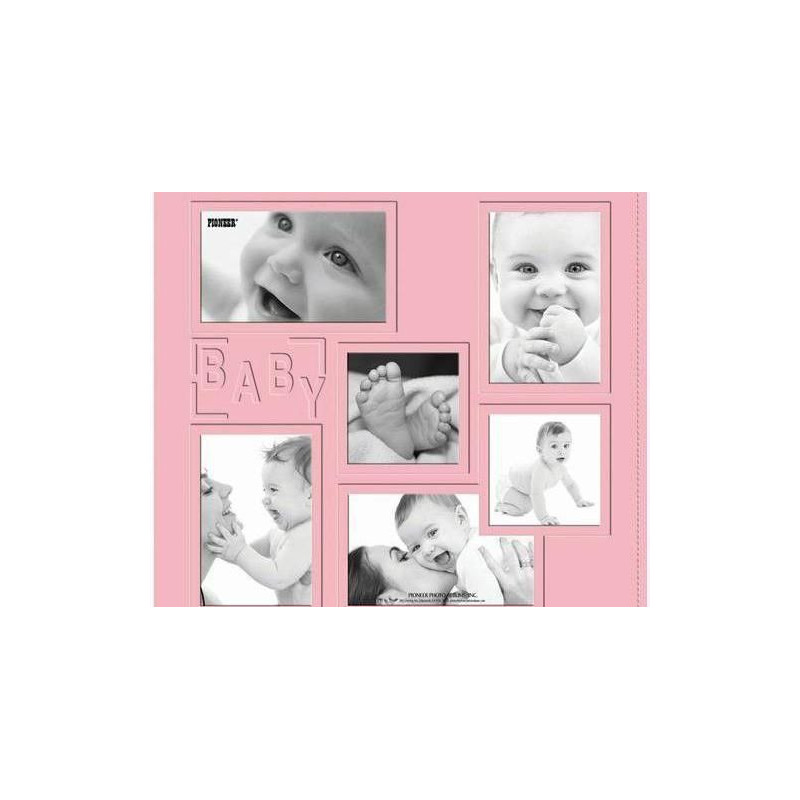 Album 30, 5x30, 5cm Šroubové Imitace Kůže Baby Růžové, Pioneer 30x30cm Alba Bloky Scrapbooking Papír