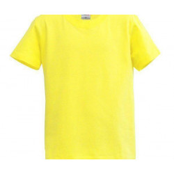 Dětské Tričko Krátký Rukáv L - Citron (12-13 Let), Lambeste Velikost Dětská 152 Trička Textil Hedvábí