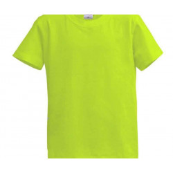 Dětské Tričko Krátký Rukáv L - Applegreen (12-13 Let), Lambeste Velikost Dětská 152 Trička Textil Hedvábí