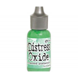 Distress Oxide Náplň 14ml - Cracked Pistachio Ranger Náhradní Náplně, Inkousty Polštářky Scrapbooking Papír