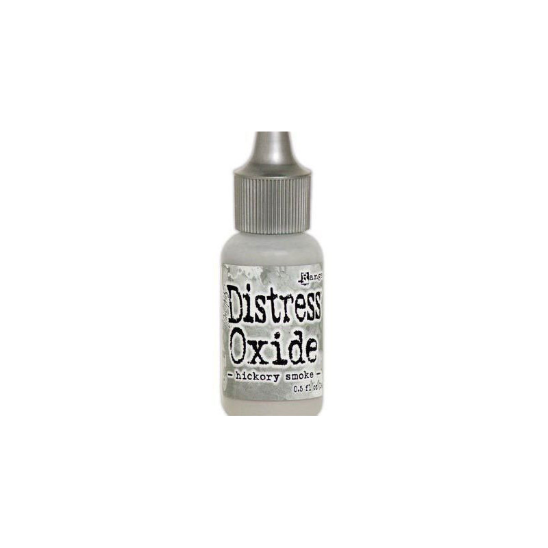 Distress Oxide Náplň 14ml - Hickory Smoke Ranger Náhradní Náplně, Inkousty Polštářky Scrapbooking Papír