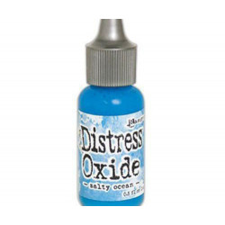 Distress Oxide Náplň 14ml - Salty Ocean Ranger Náhradní Náplně, Inkousty Polštářky Scrapbooking Papír