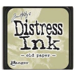 Distress Ink Mini Old Paper Ranger Polštářky 3x3cm Inkousty Scrapbooking Papír