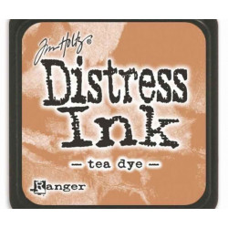 Distress Ink Mini Tea Dye Ranger Polštářky 3x3cm Inkousty Scrapbooking Papír