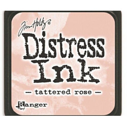 Distress Ink Mini Tattered Rose Ranger Polštářky 3x3cm Inkousty Scrapbooking Papír