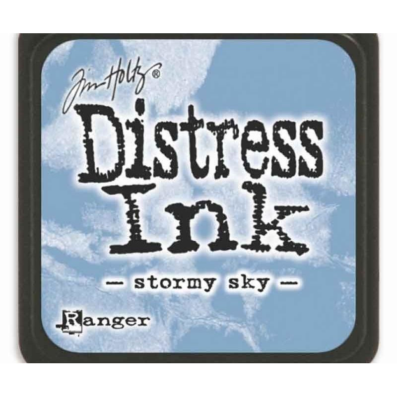 Distress Ink Mini Stormy Sky Ranger Polštářky 3x3cm Inkousty Scrapbooking Papír