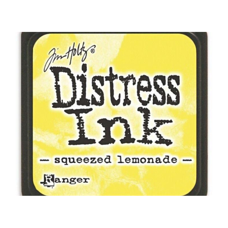 Distress Ink Mini Squeezed Lemonade Ranger Polštářky 3x3cm Inkousty Scrapbooking Papír