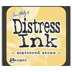 Distress Ink Mini Scattered Straw Ranger Polštářky 3x3cm Inkousty Scrapbooking Papír