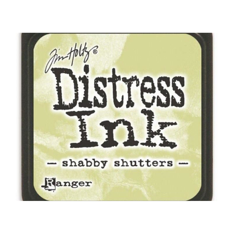 Distress Ink Mini Shabby Shutters Ranger Polštářky 3x3cm Inkousty Scrapbooking Papír