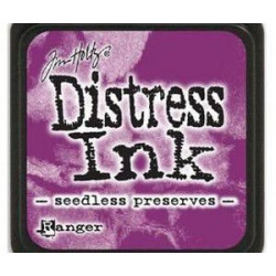 Distress Ink Mini Seedless Preserves Ranger Polštářky 3x3cm Inkousty Scrapbooking Papír