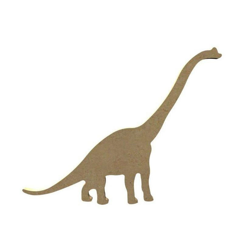 Dekorační Brachiosaurus Z Mdf (1ks) 19x13, 5cm Gomille Sas Předměty Na Decoupage Hobby Barvy