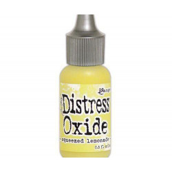 Distress Oxide Náplň 14ml - Squeezed Lemonade Ranger Náhradní Náplně, Inkousty Polštářky Scrapbooking Papír