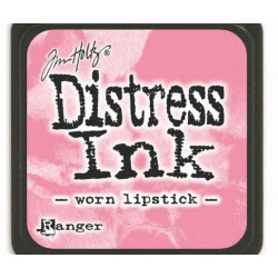 Distress Ink Mini Worn Lipstick Ranger Polštářky 3x3cm Inkousty Scrapbooking Papír