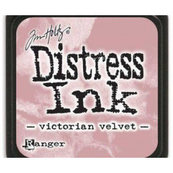 Distress Ink Mini Victorian Velvet Ranger Polštářky 3x3cm Inkousty Scrapbooking Papír