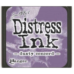 Distress Ink Mini Dusty Concord Ranger Polštářky 3x3cm Inkousty Scrapbooking Papír