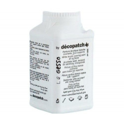 Gesso Bílá Krycí Akrylová Barva 300g Décopatch Décopatch Pasty Barvy Speciální, Hobby Barvy Decoupage