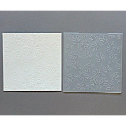 Exotické Listy - Embosovací Kapsa 3d Marianne Design Kapsy Samostatné, Big Shot Embosování, Scrapbooking Papír