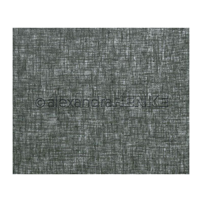 Jednostranný Papír Na Scrapbook (1ks) Linen Black Renke Alexandra 30 30 Vzory Papíry Listy Potiskem Scrapbooking