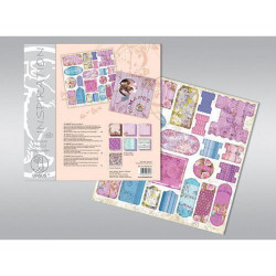 Kartonové Výřezy Romance Ursus Dekorační, Papíry Potiskem Scrapbooking