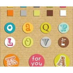 Hřebíčky (21ks) 5mm Až 1, 8cm Scrapberrys Dekorace Ozdoby Scrapbooking Papír