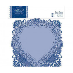 Krajkové Papírové Výřezy (12ks) Capsule Parisienne Blue Docrafts Dekorace Ozdoby Scrapbooking