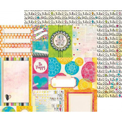 Oboustranný Papír Na Scrapbook (1ks) Believe Worship Bobunny 30 x 30 Kartičky Papíry Listy Potiskem Scrapbooking