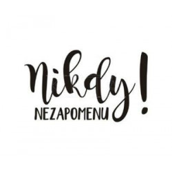 Nikdy Nezapomenu Č. 956 - Gumové Razítko Na Dřevě (1ks), Keta Gumová, Razítka Scrapbooking Papír