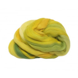 Merino 50g Vlna Ovčí Extra Jemná Flower Seller Dhg Vícebarevná, Plstění, Textil Hedvábí