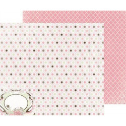 Oboustranný Papír Na Scrapbook (1ks) Primrose - Time Washed Bobunny 30 x 30 Ornamenty Papíry Listy Potiskem Scrapbooking