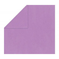 Oboustranný Papír Na Scrapbook (1ks) Violet Double Dot Bobunny Papíry 30 x 30 Cm Jednobarevné, Scrapbooking