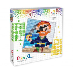 Mozaika Pixel Xl S Pružnou Deskou 12x12cm Pirát Pixelhobby Kreativní Sady Kreativita Škola