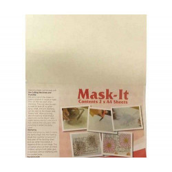 Maskovací Papír Mask-it A4 Woodware (2ks), Woodware Pomůcky Bloky Razítka Scrapbooking