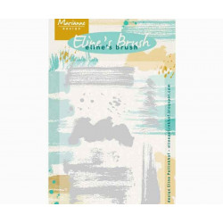 Malování Štětcem - Silikonová Gelová Razítka (7ks), Marianne Design Scrapbooking Papír