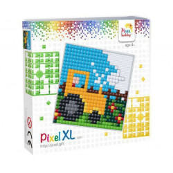 Mozaika Pixel Xl S Pružnou Deskou 12x12cm Traktor Pixelhobby Kreativní Sady Kreativita Škola