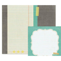 Oboustranný Papír Na Scrapbook 1ks Captured We R Memory Keepers 30 x 30 Kartičky Papíry Listy Potiskem Scrapbooking