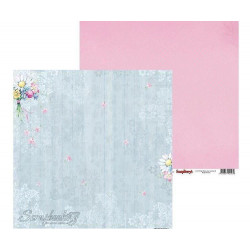 Oboustranný Papír Na Scrapbook Scrapberry´s (1ks) Flowers Bunch Scrapberrys 30 x 30 Příroda Papíry Listy Potiskem Scrapbooking