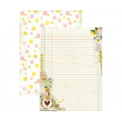 Oboustranný Papír Na Scrapbook A4 Celebrate Spring (1ks) Č.235 Studio Light 170g/m2 Papíry Jednotlivé, Potiskem Scrapbooking