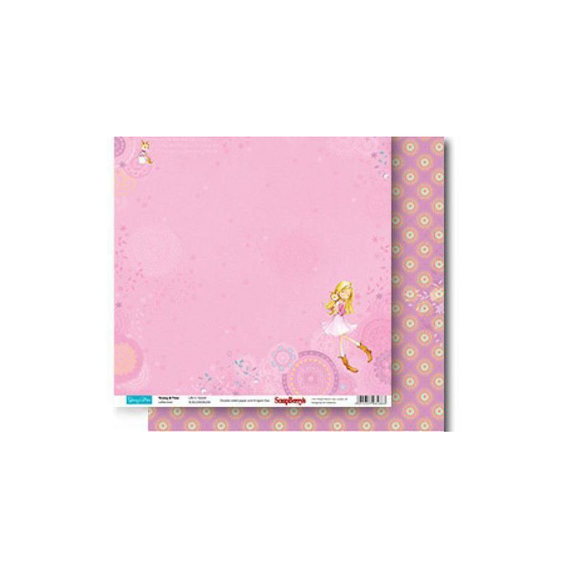 Oboustranný Papír Na Scrapbook Scrapberry´s (1ks) Life Is Sweet Scrapberrys 30 x 30 Děti Papíry Listy Potiskem Scrapbooking