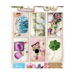 Papírové Výseky A4 Home & Hapiness Č.543 Studio Light Dekorační Výřezy Papíry Potiskem Scrapbooking