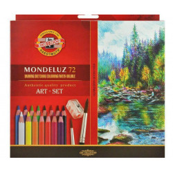 Pastelky Akvarelové Mondeluz Art-set (72ks), Koh-i-noor Hardtmuth Výtvarné Potřeby